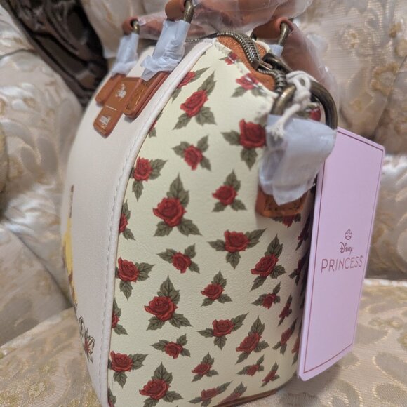 Disney Belle with Roses Mini Satchel and Matching Wallet - Picture 7 of 13